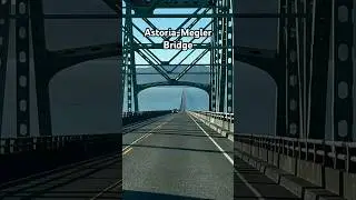 The longest continuous-truss bridge in the world #longest #bridge #world #astoria #shorts