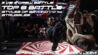 Стили Beyond против Strugglez | 3 на 3 | Топ 8 | Spin Control Japan Jam 2025