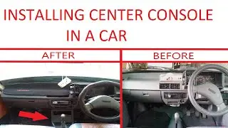 CENTER CONSOLE INSTALLING SUZUKI MEHRAN