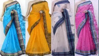 Handloom Bengal cotton saree collection | cotton sarees | office wear cotton sarees