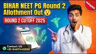 NEET PG 2025 Bihar Round 2 Cutoff SHOCKER