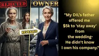 My DIL’s Dad Paid Me $5,000 to Leave—He Didn’t |USA Revange Story 