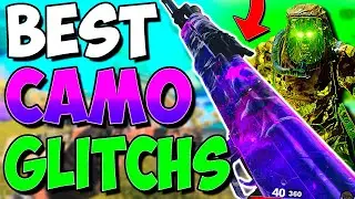 Cold War Zombie Glitches: BEST CAMO/XP GLITCH SPOTS!! 