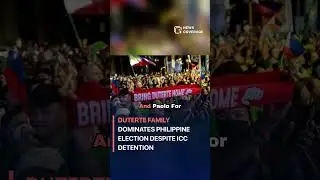 Duterte Family Dominates Philippine Election Despite ICC Detention #worldnews #news