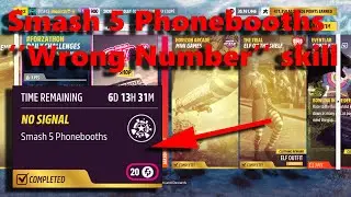 Smash 5 Phonebooths - Wrong Number skill - No signal challenge