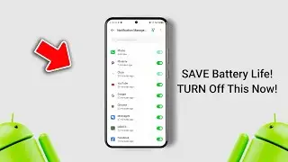 🔋 How to Turn off Background Data in Android to Save Battery Life! 🔋