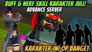 BUFF & NERF SKILL KARAKTER FREE FIRE TERBAIK SUZY ADVANCE SERVER - FREE FIRE INDONESIA