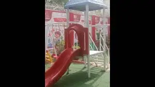 outdoor mini play booster made by fiberglass reinforced material and mild steel frames. #gym