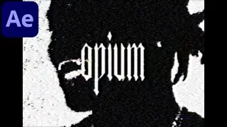 How To Make The OPIUM Effect In After Effects