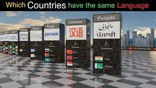 How many countries speak one language 🗣