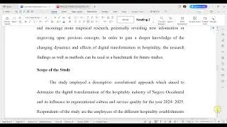 Methods of Research_Significance_Scope of the study and Definition of terms