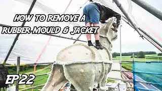 HOW TO REMOVE A RUBBER MOULD // THE LOST FOUNDRY
