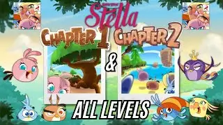 Angry Birds Stella: Branch Out & Beach Day (Chapters 1 & 2) All Levels