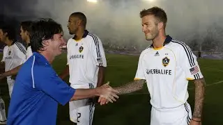 David Beckham On His Free Kick Against Greece And Messi Joining Miami