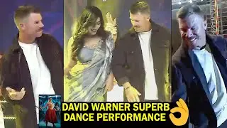 David Warner MIND-BLOWING Dance With Kethika Sharma To Adhi Dha Surprisu Song | Nithiin | Sreeleela