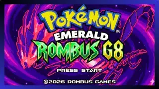 Pokemon Emerald Rhombus G8 NEW Completed GBA Rom Hack