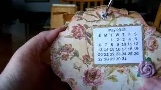 Barouque die cut calendar for Helen.MOV