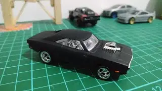 Dom's Dodge Charger 1970 Hotwheels Simple Custom Fast and Furious !