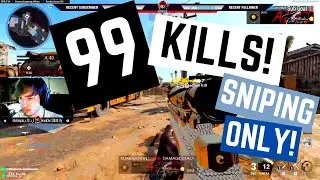 99 Kills, Sniping ONLY! - NO Killstreaks! (Black Ops Cold War Sniping)