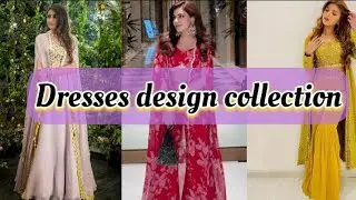 😘😘Indo Western dresses design for women idea||film jacket with crop top dresses design||