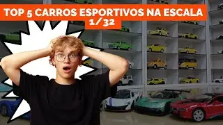 TOP 5 CARROS ESPORTIVOS NA ESCALA 1/32 DISPON&Iacute;VEL NA NOSSA LOJA