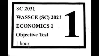 2021 WASSCE May/June Economics Objective test #fyp #fypシ #viral #economics #waec #gce #exams #exam