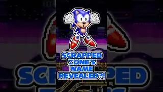 Sonic CD's Scrapped Zone Name Finally Revealed?!?! 