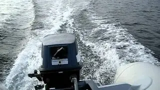 3,20m Schlauchboot mit 8 PS Yamaha Au&szlig;enborder Test auf der Ostsee (Haffkrug) Motortest