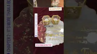 Elegant Epoxy Resin Engagement Ring Tray with Two Ring Boxes | Custom Wedding Gift 💍✨