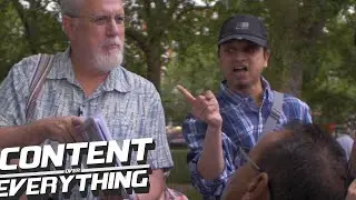 Mansur Vs Jay Smith Variances In Qurans? | Speakers' Corner *DJ Riza Cam