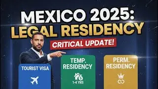 How Americans Can Move to Mexico Legally in 2025 | Tourist,Temporary & Permanent Residency Explained