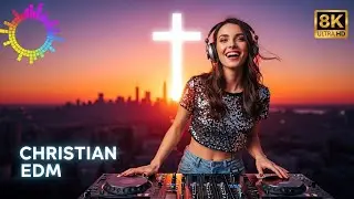 Christian EDM 2025 🔥 Worship Praise Techno 💙 Uplifting Faith Beats 💜 Gospel EDM Music That Inspires