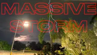 🇦🇺Darwin Wet Season Storm | NORTHERN TERRITORY | 4K [2021]