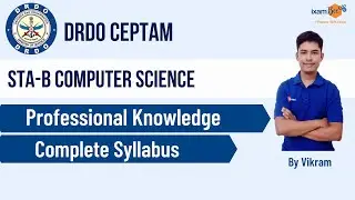 DRDO CEPTAM Notification | Computer Science Recruitment | Professional Knowledge Syllabus