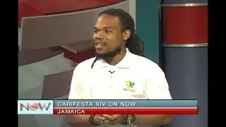 Jamaican Actor Kadeem Wilson At CARIFESTA XIV