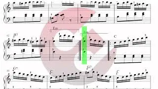 🎶 &ldquo;MARCHA TURCA&rdquo; ( W.A. Mozart ) 🎼 partitura de versi&oacute;n F&Aacute;CIL ✅ para PIANO 🎹