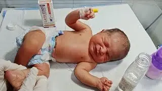Newborn Baby 👶 Physiotherapy, Oil Massage & Feeding | NICU Care & Recovery 🍼💙 #NICU #BabyCare #Newbo