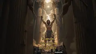 PART 1 Life Story of Samson the strongest man on earth||#bible#superhero #story#samson#fyp #ai