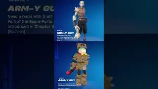 Eric Cartman Built-In Emotes in Fortnite (South Park Season) part 1