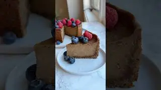Gluten Free Grain Free Dairy Free Cheesecake - No nuts- GUILT FREE #vegan #cheesecake
