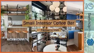 50+ Unique Small Cafe & Coffee Shop Design Ideas, Awesome Small Coffee Shop Design Budget #110