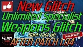 [Ps4] - BO4 Zombie Glitches |  Unlimited Specialist Weapons Glitch | After Patch 1.07