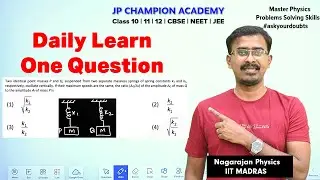 🔴 NEET 2025 Solution Physics | Daily One Question & This ONE Question Changes Everything 🔥