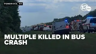 Bus crash in New York causes multiple fatalities, officials say