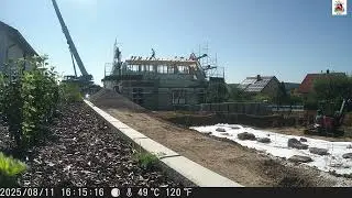 Hausbau  in zwei Tagen Vf 18 2025 Aug  2025