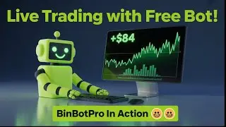 Trading LIVE with BinBotPro 🤖 | Free Binary Options Robot in Action!
