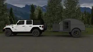 Northern Teardrop x North 53 Overland - Off-road Trailer