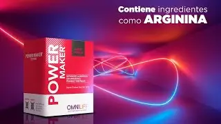 POWER MAKER OMNILIFE ⚡ Ayuda bienestar del tejido muscular &iquest;Para qu&eacute; sirve, beneficios, componentes?