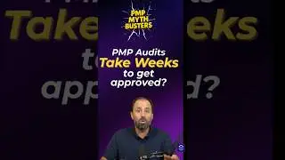 Do PMP audits take weeks to finish?