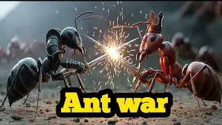 EPIC ANT WAR 🐜🔥 | Black Ants vs Red Ants | Ultimate 3D Battle